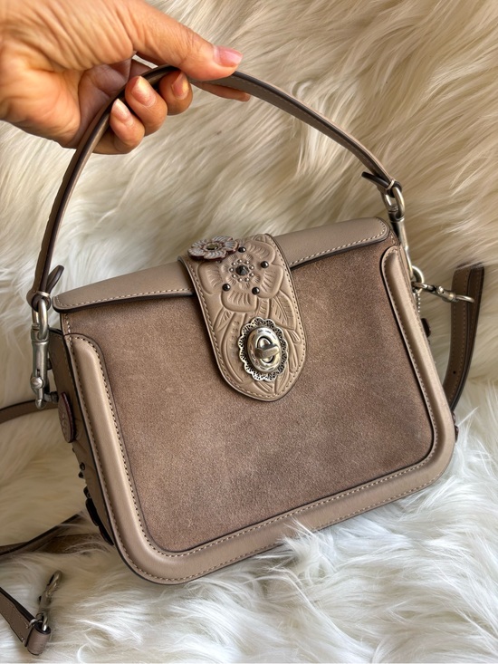 Coach Handbags - COACH Page 27 - S1781 - Stone Western Tooled + Tea Rose